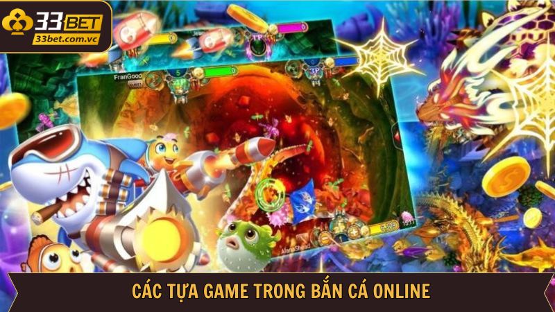 Bắn Cá Online - Ngư Trường Hấp Dẫn Tại Nhà Cái 33BET 3 Những siêu phẩm săn ngư hot nhất 2025 tại 33BET